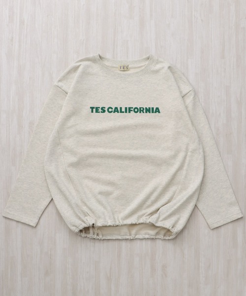The Endless Summer（エンドレスサマー）の「【WEB / FLAG SHOP限定】TES CALIFORNIA DESIGN 裾ドローコード BIG SWEAT /オーバーサイズ・ビッグシルエット・クルーネック（スウェット・メンズ・グリーン/レッド/オレンジ/ブルー・LARGE/MEDIUM/FREE）」の7枚目の写真