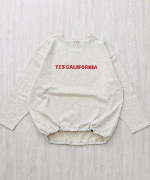 The Endless Summer（エンドレスサマー）の「【WEB / FLAG SHOP限定】TES CALIFORNIA DESIGN 裾ドローコード BIG SWEAT /オーバーサイズ・ビッグシルエット・クルーネック（スウェット・メンズ・グリーン/レッド/オレンジ/ブルー・LARGE/MEDIUM/FREE）」の21枚目の写真