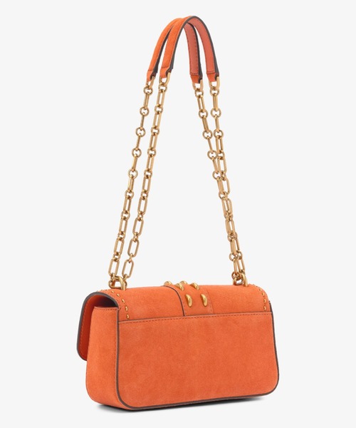 MICHAEL KORS(マイケルコース)の「TRIBECA スタッズ スエード チェーン ショルダー スモール(ショルダーバッグ・レディース・オレンジ系・FREE)」の8枚目の写真