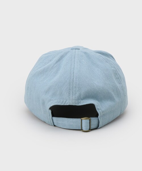 OPAQUE.CLIP（オペークドットクリップ）の「ロゴデニムキャップ（キャップ・レディース・ブルー/ブラック・00）」の4枚目の写真