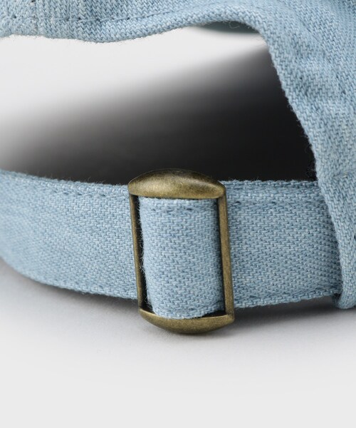 OPAQUE.CLIP（オペークドットクリップ）の「ロゴデニムキャップ（キャップ・レディース・ブルー/ブラック・00）」の7枚目の写真