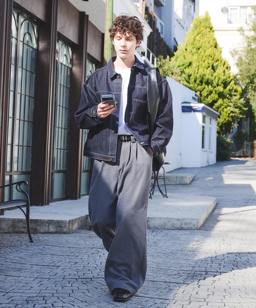 Regen Glanz（レーゲングランツ）の「selveage denim work jacket