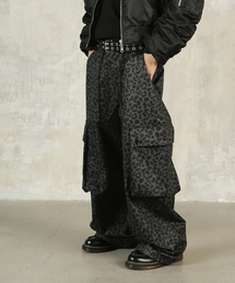 ROCKPSYCHO（ロックサイコ）の「レオパードカーゴパンツダークネイビー（その他パンツ）」