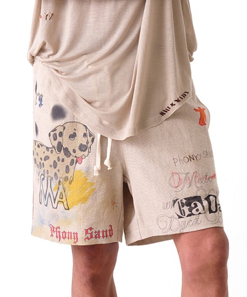 OPEN Yy PET CLUB DALMATIAN SHORTSショートパンツ セール】【OPEN YY】PET CLUB DALMATIAN SHORTS（その他パンツ）｜OPEN