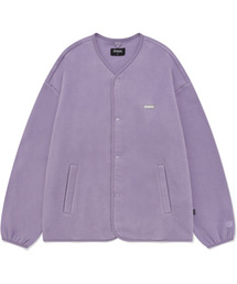 COVERNAT（カバーナット）の「フリースノーカラージャケットラベンダー（その他アウター）」