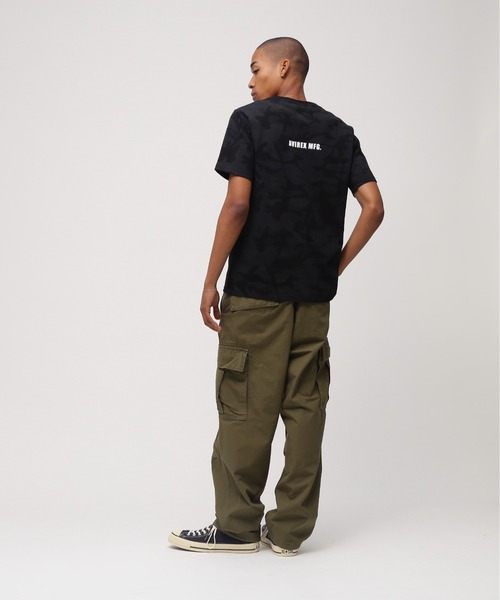 AVIREX(アヴィレックス)の「《WEB&DEPOT限定》CREW NECK POCKET T-SHIRT / クルーネック ポケット ティーシャツ / AVIREX / アヴィレックス(Tシャツ/カットソー・メンズ・グレー系カモフラージュ/ホワイト系その他/オフホワイト/ブラック・XX-LARGE/X-LARGE/LARGE/MEDIUM)」の21枚目の写真