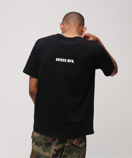 AVIREX(アヴィレックス)の「《WEB&DEPOT限定》CREW NECK POCKET T-SHIRT / クルーネック ポケット ティーシャツ / AVIREX / アヴィレックス(Tシャツ/カットソー・メンズ・グレー系カモフラージュ/ホワイト系その他/オフホワイト/ブラック・XX-LARGE/X-LARGE/LARGE/MEDIUM)」の9枚目の写真