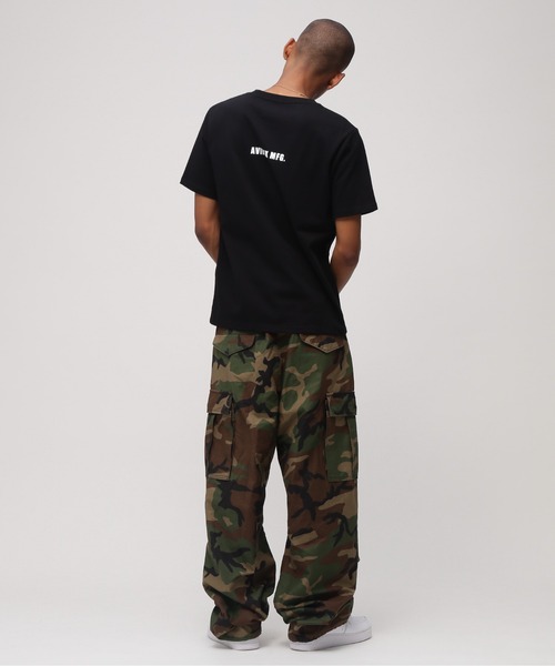 AVIREX(アヴィレックス)の「《WEB&DEPOT限定》CREW NECK POCKET T-SHIRT / クルーネック ポケット ティーシャツ / AVIREX / アヴィレックス(Tシャツ/カットソー・メンズ・グレー系カモフラージュ/ホワイト系その他/オフホワイト/ブラック・XX-LARGE/X-LARGE/LARGE/MEDIUM)」の12枚目の写真
