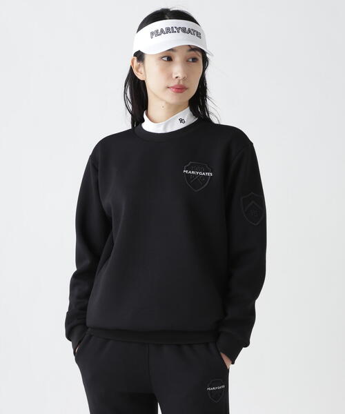 PEARLY GATES(パーリーゲイツ)の「【PEARLY GATES】NOモノフィラアヤクッションクルーネックカットソー(スウェット・レディース・ホワイト系その他/グレー系その他/ネイビー・MEDIUM/LARGE/SMALL)」の3枚目の写真
