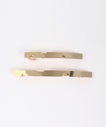 Nothing And Others（ナッシングアンドアザーズ）の「「Nothing And Others ナッシングアンドアザーズ」Metal Line Barrette SET（バレッタ/ヘアクリップ）」