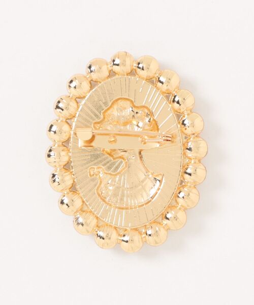 Port（ポート）の「【 Port / ポート 】 クラシック パール カメオ ブローチ（ブローチ/コサージュ・レディース・ホワイト/ブルー/ブラック・FREE）」の11枚目の写真