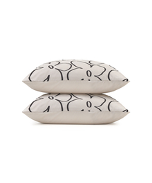 KOYU (ゴユ)（コユ）の「ガードナーピローケースクリーム (1pc)（クッション/クッションカバー）」