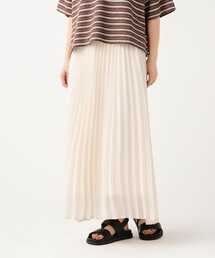 BEAMS HEART | シアー プリーツ スカート(スカート)