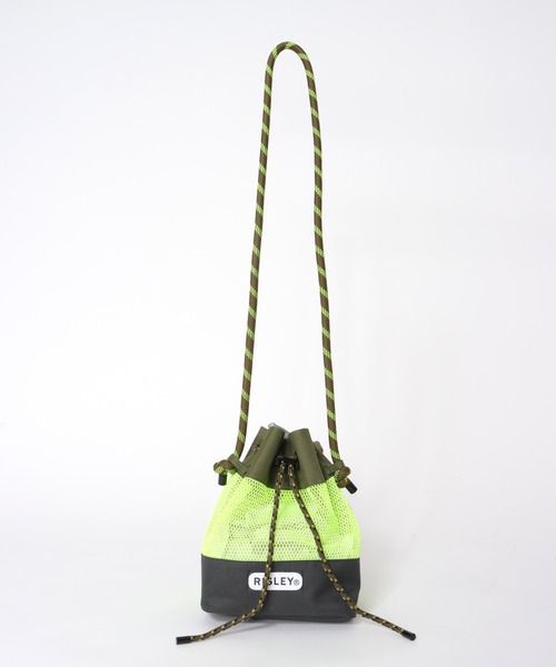 Cepica(セピカ)の「【RISLEY×OUTDOOR PRODUCT】メッシュWポシェット(ショルダーバッグ・レディース・グレー/カーキ/オレンジ・FREE)」の9枚目の写真