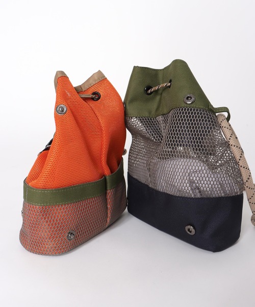 Cepica(セピカ)の「【RISLEY×OUTDOOR PRODUCT】メッシュWポシェット(ショルダーバッグ・レディース・グレー/カーキ/オレンジ・FREE)」の13枚目の写真
