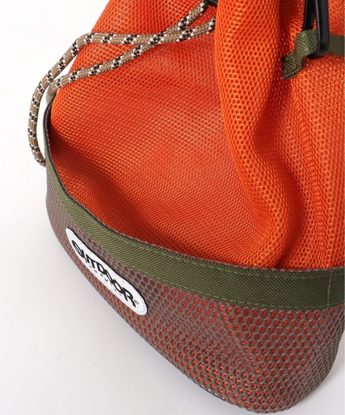 Cepica(セピカ)の「【RISLEY×OUTDOOR PRODUCT】メッシュWポシェット(ショルダーバッグ・レディース・グレー/カーキ/オレンジ・FREE)」の15枚目の写真