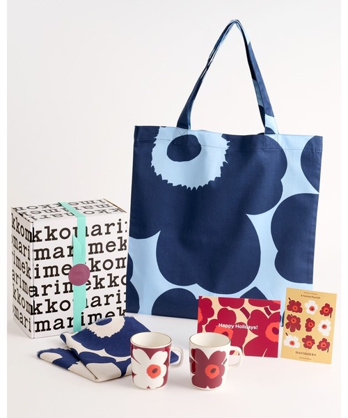 花柄食器セット marimekko 3点＋トートバッグ 23 7種 トートバッグ marimekko スペシャルラッピング付き】マリメッコ 食器