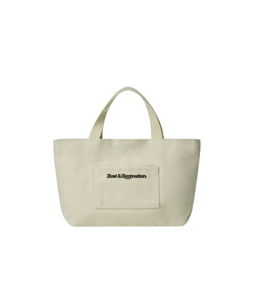 Rest&Recreation（レストアンドレクリエーション）の「COTTON MINI TOTE BAG - IVORY（トートバッグ・レディース・その他・ONE）」の5枚目の写真