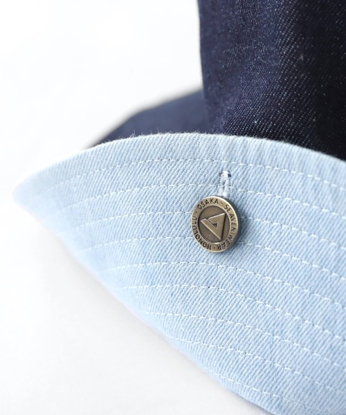antiqua(アンティカ)の「DENIM×TORRENT HAT デニムトレントハット(ハット・レディース・ブルー系その他・L/M/S)」の8枚目の写真