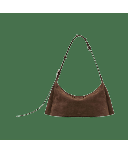 mur(ミュール)の「Nuovo Hobo Bag mini- Combi Suede(3color)(メッセンジャーバッグ・レディース・ダークブラウン/ブラウン/ベージュ・FREE)」の1枚目の写真
