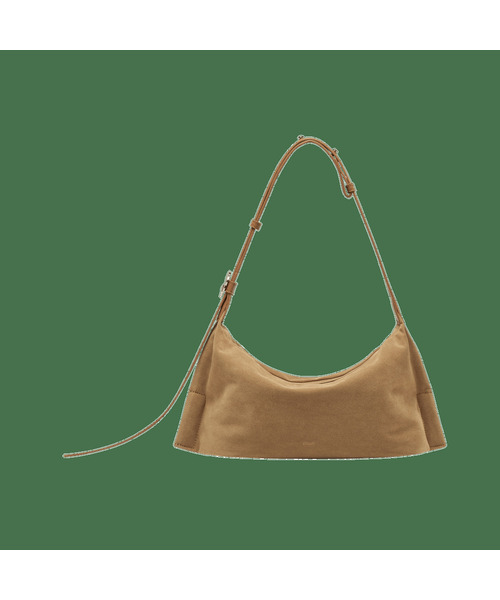 mur(ミュール)の「Nuovo Hobo Bag mini- Combi Suede(3color)(メッセンジャーバッグ・レディース・ダークブラウン/ブラウン/ベージュ・FREE)」の3枚目の写真