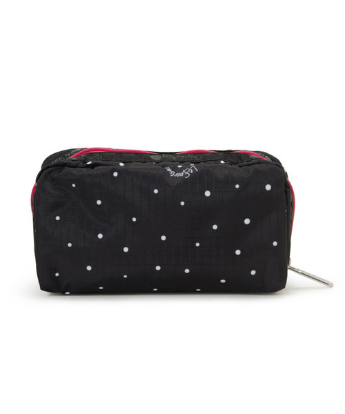 LeSportsac(レスポートサック)の「RECTANGULAR COSMETIC ブリスドッツACC PK(ポーチ・レディース・ブラック・FREE)」の3枚目の写真