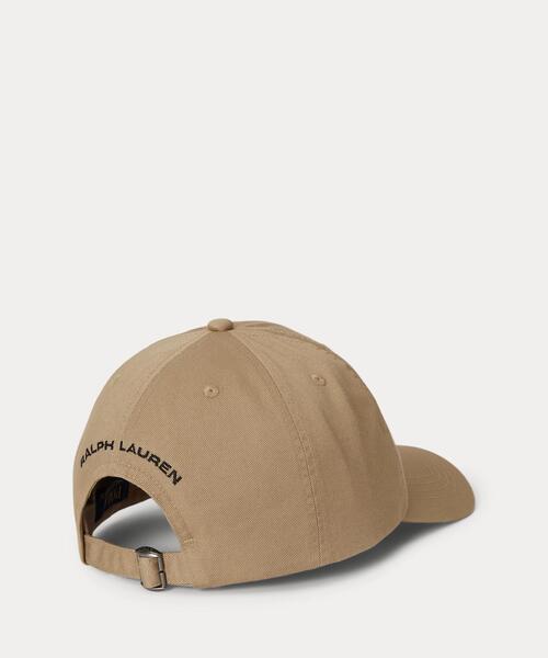 POLO RALPH LAUREN CHILDRENSWEAR(ポロ ラルフ ローレン チルドレンズウェア)の「Polo Sport コットン ツイル ボール キャップ(キャップ・キッズ・ブラウン系3・ONE)」の4枚目の写真