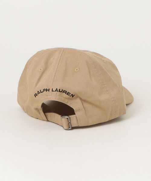 POLO RALPH LAUREN CHILDRENSWEAR(ポロ ラルフ ローレン チルドレンズウェア)の「Polo Sport コットン ツイル ボール キャップ(キャップ・キッズ・ブラウン系3・ONE)」の2枚目の写真