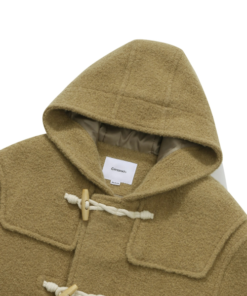 COVERNAT(カバーナット)の「ブークルフードダッフルコートベージュ(チェスターコート・レディース・その他・WS/MEDIUM)」の8枚目の写真