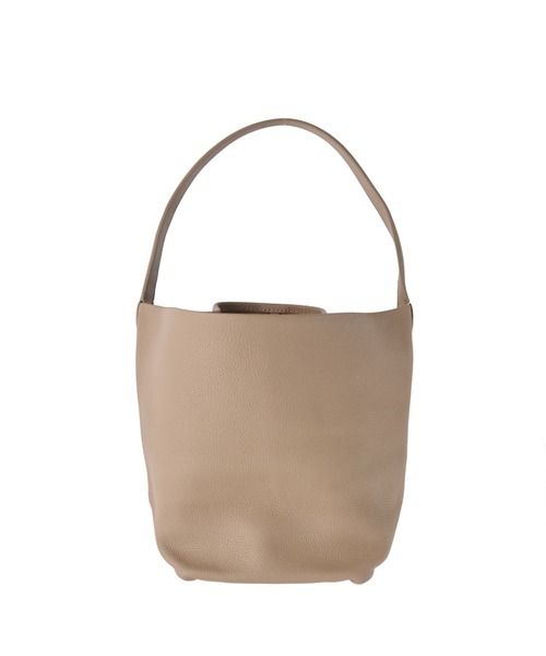 STYLE DELI(スタイルデリ)の「【DELI by】ミニマルバケットリアルレザーバッグ(レギュラー)(ショルダーバッグ・レディース・グレイッシュベージュ/ブラック/ブラウン・FREE)」の14枚目の写真