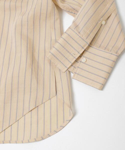 THE GOODLAND MARKET（ザグッドランドマーケット）の「cwtch　STRIPE 2WAY SHIRT（シャツ/ブラウス・レディース・ミント/オレンジ・FREE）」の12枚目の写真