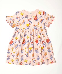 MAKE YOUR DAY（メイクユアデイ）の「レトロフラワー総柄ワンピース■80～140cm（ワンピース）」