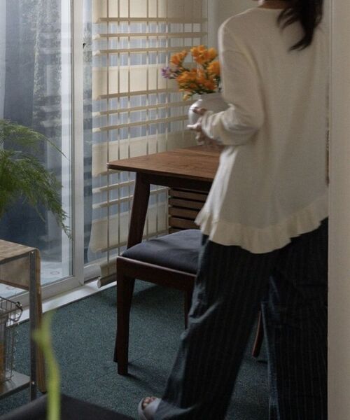 JULIAPEPE(ジュリアペペ)の「Moho Fit Stripe Pants (Deep green)(その他パンツ・レディース・その他・FREE)」の5枚目の写真