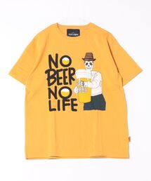 grn | 【チャイハネ】YOKOHAMA BEER×grn×Amina ノビノラメンズTシャツ(Tシャツ/カットソー)