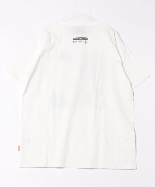 grn（ジーアールエヌ）の「【チャイハネ】YOKOHAMA BEER×grn×Amina ノビノラメンズTシャツ（Tシャツ/カットソー・メンズ・ホワイト/イエロー・L/XL）」の3枚目の写真