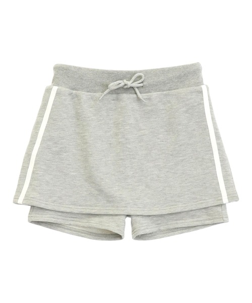 ANAP(アナップ)の「裏毛 ワンショルダー × スカパン セットアップ 【セットアップ対応】(アンサンブル・レディース・ブラック/グレー・F)」の16枚目の写真