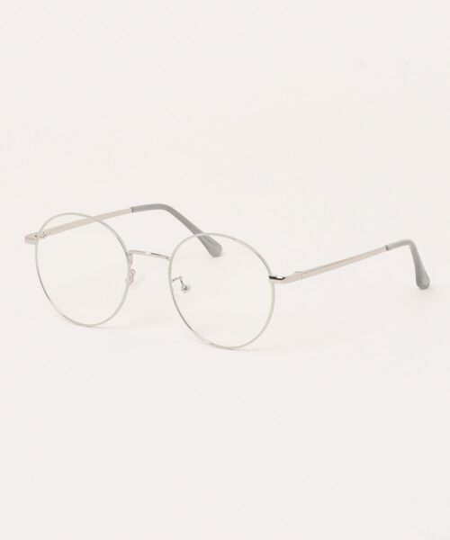 Revo.(レボ)の「BOSTON CLEAR LENS GLASSES / メタルフレーム ボストン型 メガネ 伊達メガネ クリアレンズ UVカット(メガネ・レディース・ブラウン/ゴールド/シルバー・FREE)」の1枚目の写真