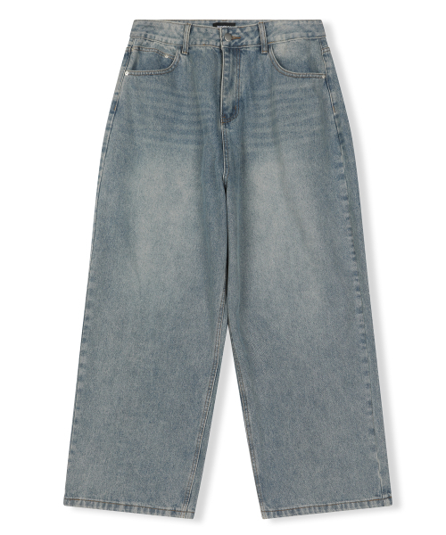 MOOVN(ムブン)の「モアワイドデニムパンツライトブルー(デニムパンツ・メンズ・その他・LARGE/MEDIUM/SMALL)」の3枚目の写真