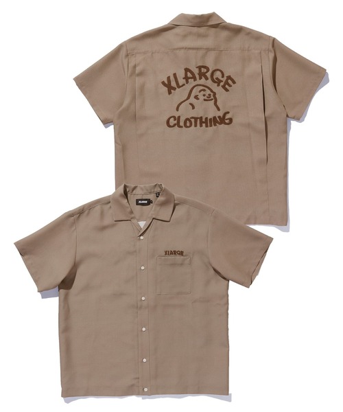 XLARGE(エクストララージ)の「DRAWING OG S/S SHIRT(シャツ/ブラウス・メンズ・ライトブルー/ホワイト/ブラウン/ブラック・S/M/L/XL)」の3枚目の写真