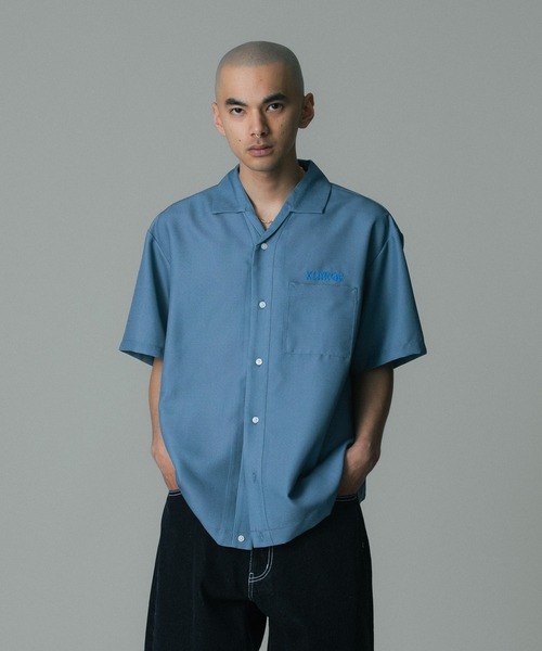 XLARGE(エクストララージ)の「DRAWING OG S/S SHIRT(シャツ/ブラウス・メンズ・ライトブルー/ホワイト/ブラウン/ブラック・S/M/L/XL)」の7枚目の写真