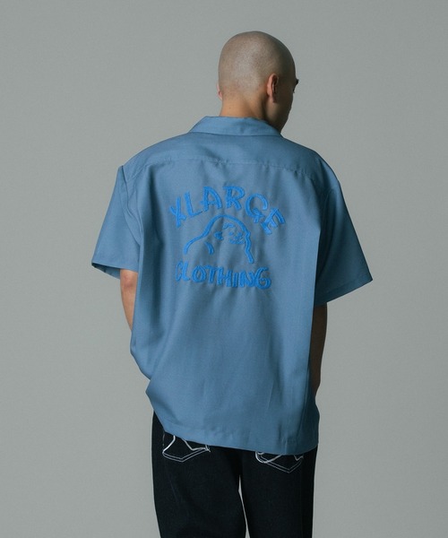 XLARGE(エクストララージ)の「DRAWING OG S/S SHIRT(シャツ/ブラウス・メンズ・ライトブルー/ホワイト/ブラウン/ブラック・S/M/L/XL)」の8枚目の写真