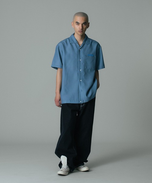 XLARGE(エクストララージ)の「DRAWING OG S/S SHIRT(シャツ/ブラウス・メンズ・ライトブルー/ホワイト/ブラウン/ブラック・S/M/L/XL)」の9枚目の写真