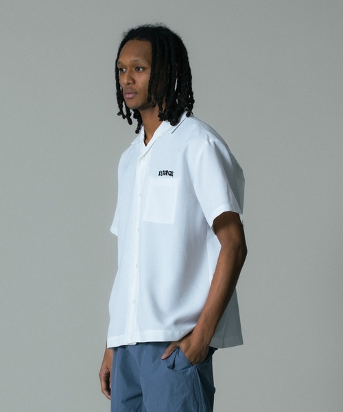 XLARGE(エクストララージ)の「DRAWING OG S/S SHIRT(シャツ/ブラウス・メンズ・ライトブルー/ホワイト/ブラウン/ブラック・S/M/L/XL)」の11枚目の写真