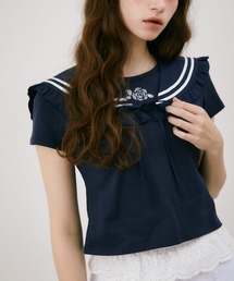 idem | idem rose graphic T-shirt / オリジナルローズグラフィックTシャツ(Tシャツ/カットソー)