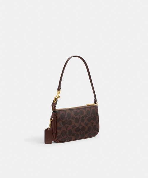 COACH（コーチ）の「プラザ バッグ 18・シグネチャー キャンバス（ハンドバッグ・レディース・ブラウン系その他・ONE）」の10枚目の写真