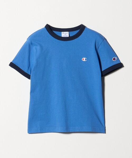 Champion(チャンピオン)の「【WEB限定】<Champion>ショートスリーブ Tシャツ / キッズ 140cm-160cm(Tシャツ/カットソー・キッズ・ブラック/レッド/コバルトブルー・140cm/150cm/160cm)」の2枚目の写真
