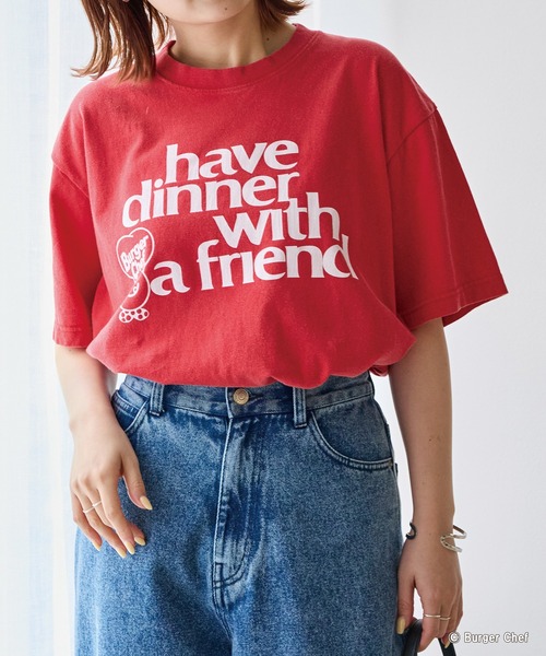 LAVEANGE（ラビアンジェ）の「【GOOD ROCK SPEED】Burger Chef | バーガーシェフ　TEE（Tシャツ/カットソー・レディース・レッド・F）」の3枚目の写真