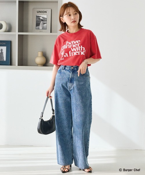 LAVEANGE（ラビアンジェ）の「【GOOD ROCK SPEED】Burger Chef | バーガーシェフ　TEE（Tシャツ/カットソー・レディース・レッド・F）」の8枚目の写真