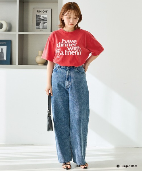 LAVEANGE（ラビアンジェ）の「【GOOD ROCK SPEED】Burger Chef | バーガーシェフ　TEE（Tシャツ/カットソー・レディース・レッド・F）」の9枚目の写真