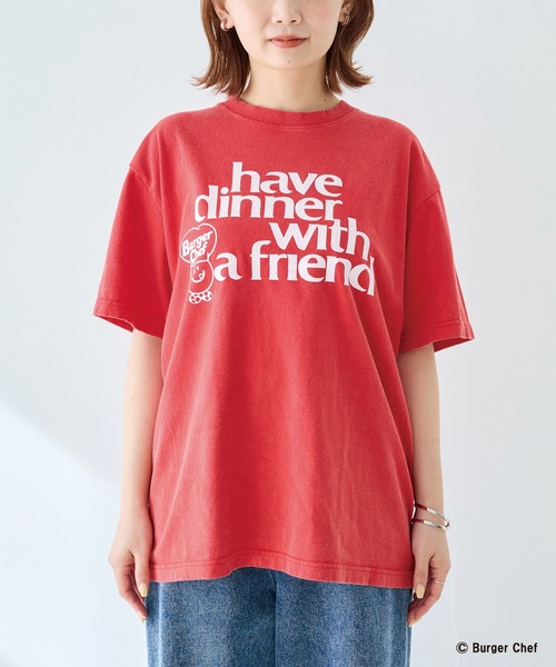 LAVEANGE（ラビアンジェ）の「【GOOD ROCK SPEED】Burger Chef | バーガーシェフ　TEE（Tシャツ/カットソー・レディース・レッド・F）」の14枚目の写真